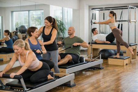 Kursy pilates z praktyczną nauką prowadzenia zajęć — jak zostać pewnym instruktorem