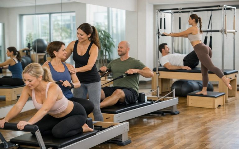 Kursy pilates z praktyczną nauką prowadzenia zajęć — jak zostać pewnym instruktorem